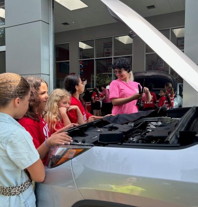 In The Driver’s Seat: Lakes Region Community College and McGovern Auto Group Host Future Generation of Female Technicians