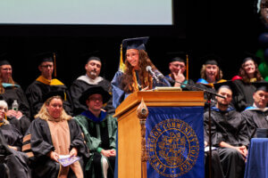 Valedictorian presentation