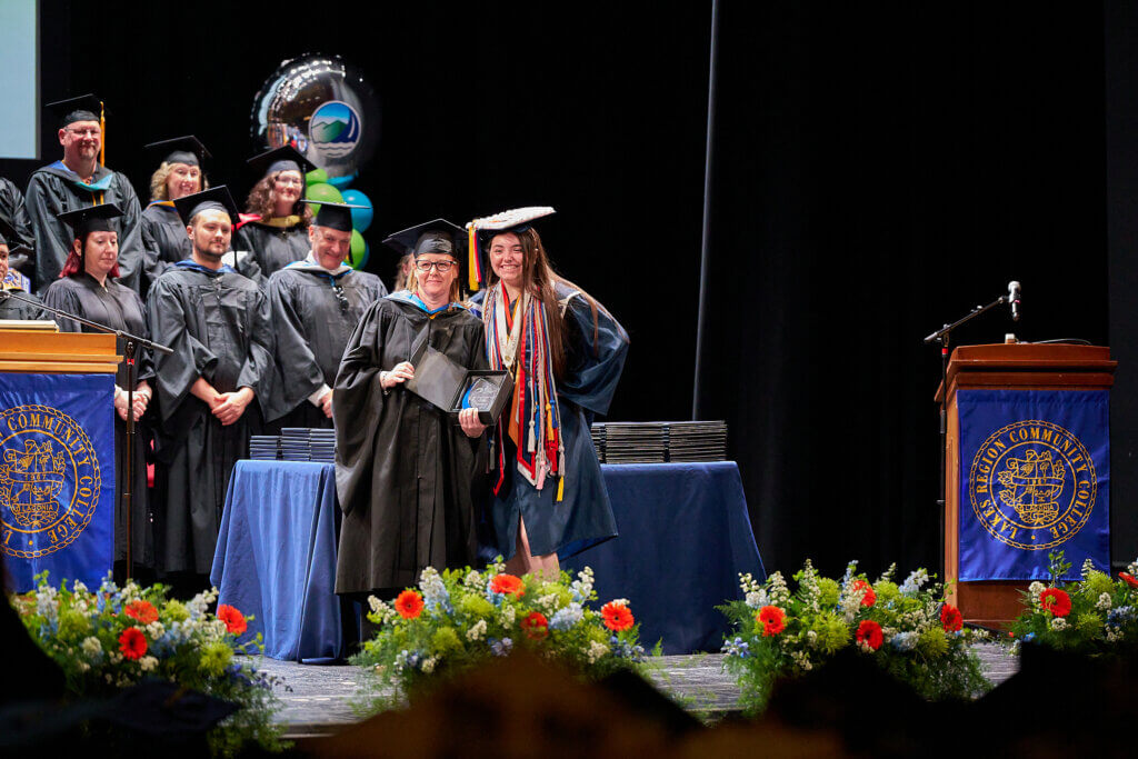 Presentation of award to Anna D'Amato