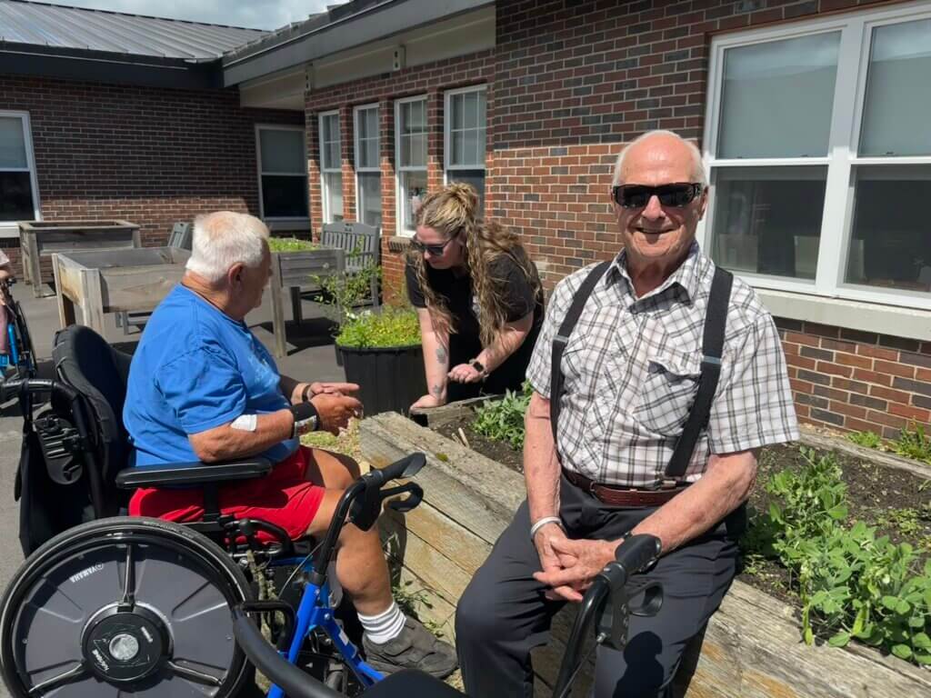 Gardening Group at the Veterans Home