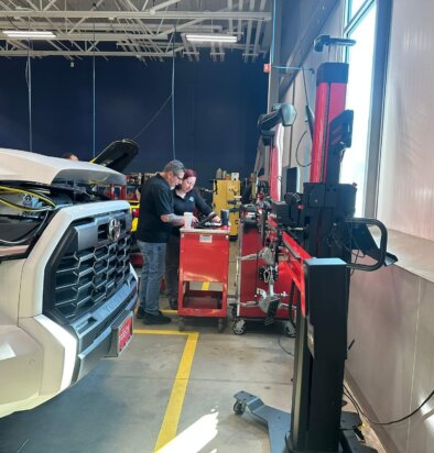 LRCC Expands Automotive Training with ADAS Testing Equipment